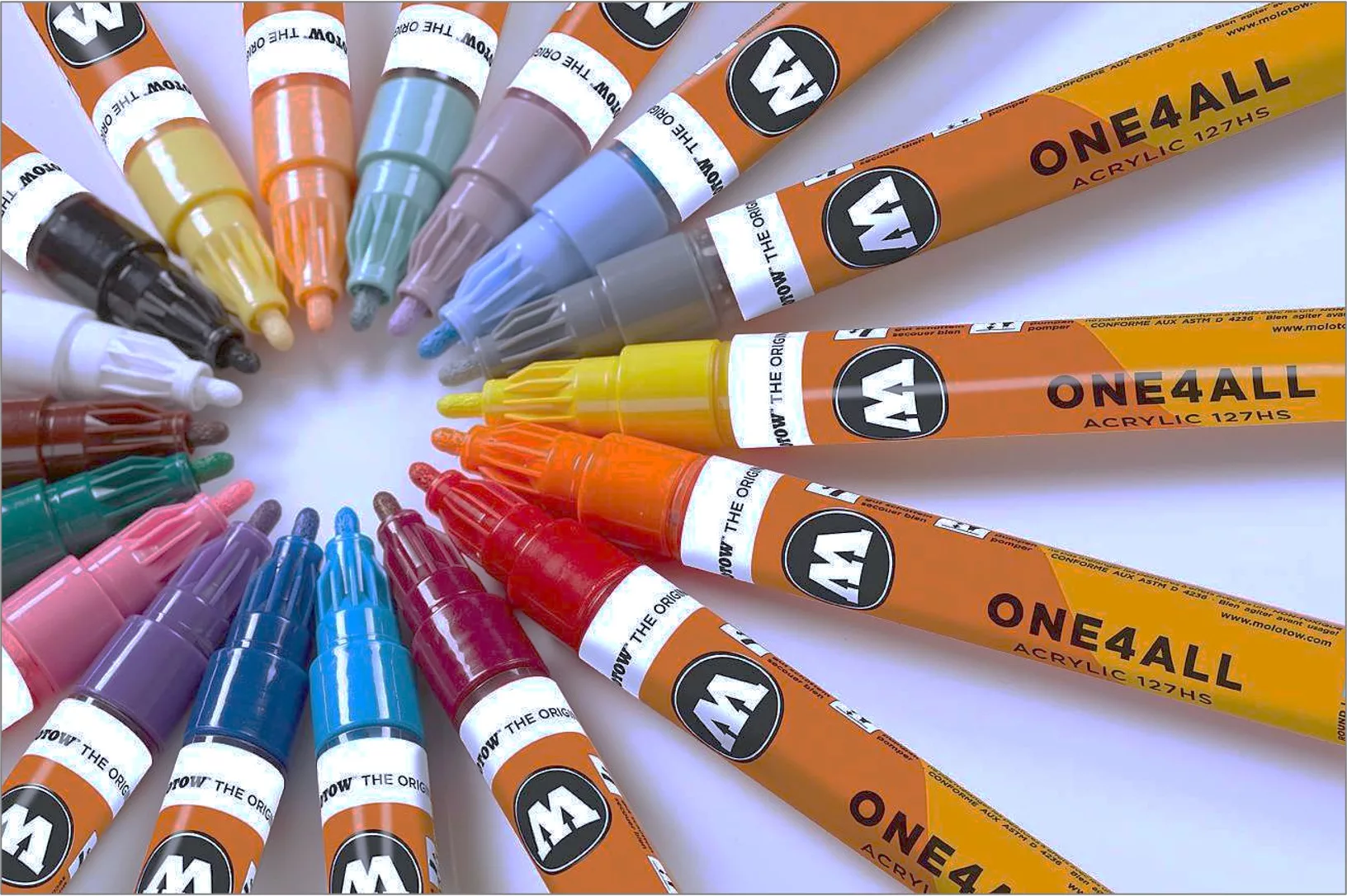 LOVE these paint pens, they're more vibrant than other similar brands , grabie  acrylic markers